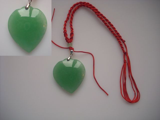 Coeur en jade (modle moyen)